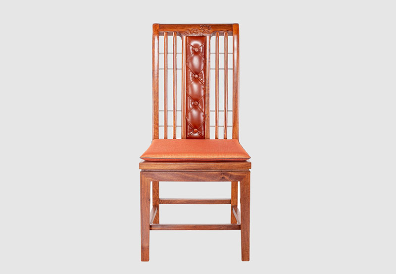 丰润芙蓉榭中式实木餐椅效果图