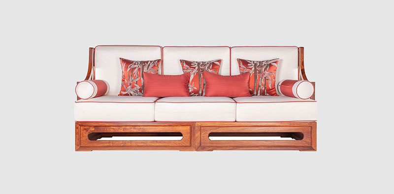 丰润客厅中式实木沙发组合